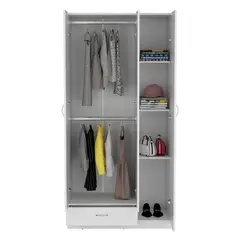 RTA DESIGN - Closet Viltex Blanco con un cajon amplios espacio para ropa