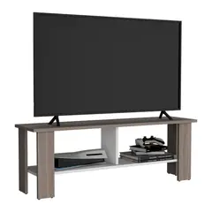 RTA - Mesa Para Tv Navi Bardolino y Blanco Marquez Para Televisor Hasta 55