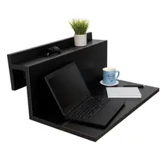 RTA DESIGN - Escritorio Terra Wengue con amplio espacio y diseño minimalista