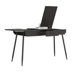 RTA DESIGN - Escritorio Jane Wengue con Un Cajón Deslizable