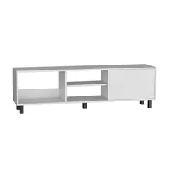RTA DESIGN - Mesa Para Tv Tunez Blanco Para Televisor Hasta 70 Pulgadas