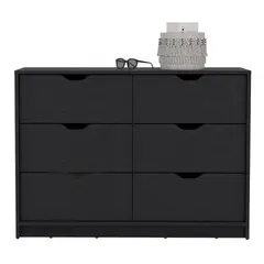 RTA DESIGN - Organizador Brasilia Wengue con cuatro cajones multiusos deslizables