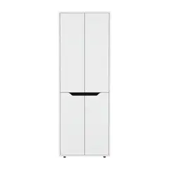 RTA DESIGN - Alacena Gerg Blanco con espacio para insumos y utensilios de cocina