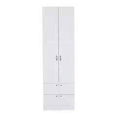RTA DESIGN - Closet Agata Blanco con dos puertas y dos cajones ZF_.