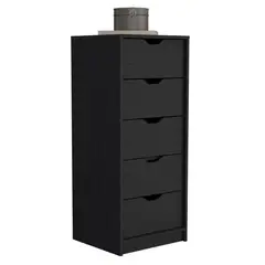 RTA DESIGN - Organizador Brasilia Wengue con cinco cajones multiusos deslizables ZF