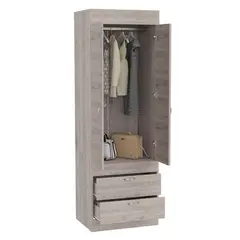 RTA DESIGN - Closet Boa Humo Con Dos Cajones Y Amplios Espacios