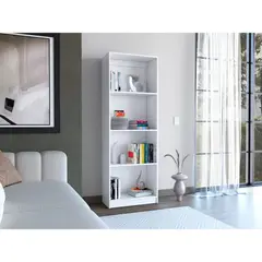 RTA DESIGN - Biblioteca Home Blanco con Cuatro Entrepaños ZF
