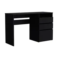 RTA DESIGN - Escritorio Venus Wengue Dos Cajones Multiusos y Un Cajón Adicional ZF