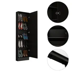RTA DESIGN - Zapatero Leto Wengue con Amplio Espacio de Almacenamiento Th