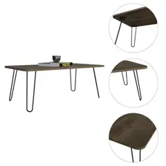 RTA DESIGN - Mesa de Centro Rony Nogal Ideal Para Cuatro Puestos_.