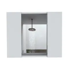 RTA DESIGN - Estantería de Baño Kova Blanco con Cuatro Entrepaños ZF