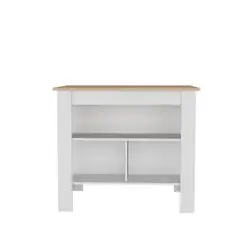 RTA DESIGN - Barra de Cocina Cala Beige y Blanco