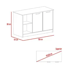 RTA DESIGN - Barra de Cocina Samara Wengue e Ibiza