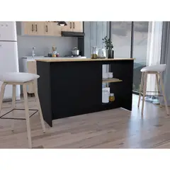 RTA DESIGN - Barra de Cocina Samara Wengue y Macadamia