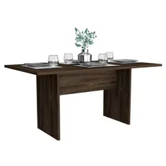 RTA DESIGN - Comedor Ascher Chocolate Para Cuatro Puestos