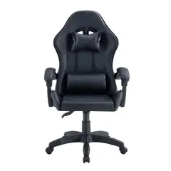 RTA DESIGN - Silla Gamer BMG-17 Negro con Cómodo Espaldar y Rodachines
