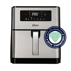 OSTER - Freidora 9 Litros Digital Antiadherente CKSTAF90D Gris
