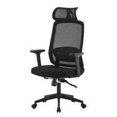 AKIVOY - Silla Gerencial Ejecutiva de Oficina Horizonte 2D Color Negro