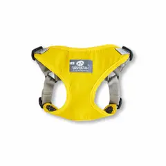 WAWAW - Pechera para perro talla XS Acolchado Amarillo Neón
