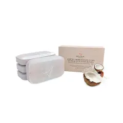 GENERICO - Jabón Hidratante de Arroz, Avena y Coco Bellavik 3 UNDS