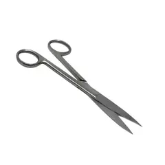 GENERICO - Tijera Quirúrgica Recta 14 CM Punta Aguda