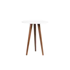 MUEBLES FIOTTI - Mesa auxiliar blanca Fiotti Amur