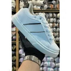 GENERICO - TENIS PARA HOMBRE COLOR BLANCO