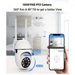 GENERAL - Cámara De Seguridad Wifi Inteligente Fraba Robotica Vision Nocturna