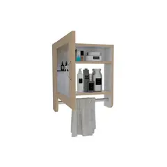 RTA DESIGN - Gabinete de baño aqua beige incluye espejo