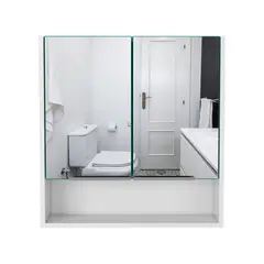 RTA DESIGN - Gabinete de Baño Rawana Blanco Incluye Espejo