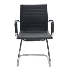 AKIVOY - Silla Interlocutora Business de Oficina Color Negro