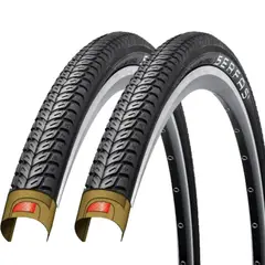 GENERICO - 2 Llantas Gravel Serfas Meo Series Vida 700x38 Hybrid