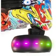 HOME - Patin para Niños con Bluetooth Humo y Luces - ROSADA