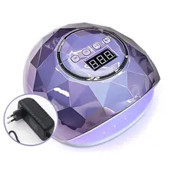 ONE PIXEL - Lámpara Secadora de Uñas UV LED Temporizador Ajustable 86W