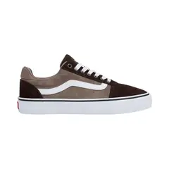 VANS - Tenis Ward Deluxe Hombre-Marron/Blanco