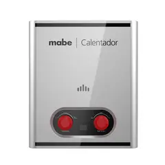 MABE - Calentador de Paso Tiro Natural 5.5 L Gris CIM06C2SSNA