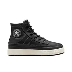 CONVERSE - Tenis Botas Chuck Taylor All Hombre-Negro/Blanco