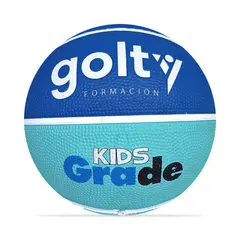 GOLTY - Balón De Baloncesto Kids Grade #5-Azul