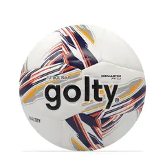 GOLTY - Balón De Fútbol Pro Dualtech IIl 4-Rojo
