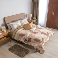 VIANNEY - Cobija Invernal Hojarasca QUEEN SIZE-DOBLE XL