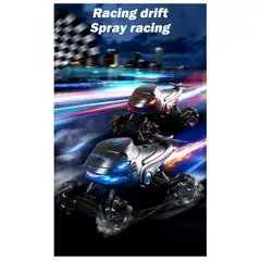 HOME - Carro Tiburon Luces Led Humo Turbina Led Con Sonidos