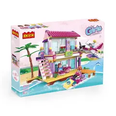 GENERICO - Bloques De Construcción 423 Fichas Casa De Muñecas Niñas