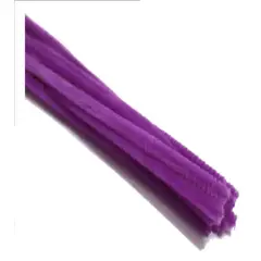 GENERICO - Chelines Gamuzado X 100 Unidades Color Morado