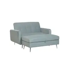MUEBLES FIOTTI - Sofa cama con funcion puff de almacenamiento Fiotti Lussari