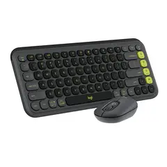 LOGITECH - Combo Teclado Y Mouse Bluetooth Pop Icon Grafito