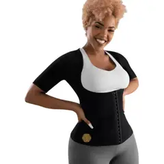 RAINBOW SHAPER - Faja Termica Mangas 4 Broches Reductora Deportiva Gimnasio Termica.