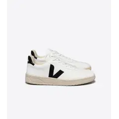 VEJA - Tenis de mujer v-10 white black Blanco ZAVX0702901ABLK
