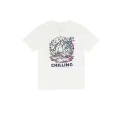 TENNIS - Camiseta crudo cuello redondo para hombre