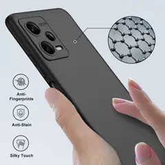 GENERICO - Funda Carcasa Estuche Protector Para Redmi note 12 Pro 5g Negro
