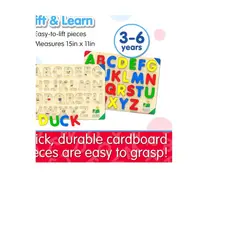 THE ADAMS FAMILY - Tablero Rompecabezas Abc Animales